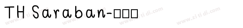 TH Saraban字体转换